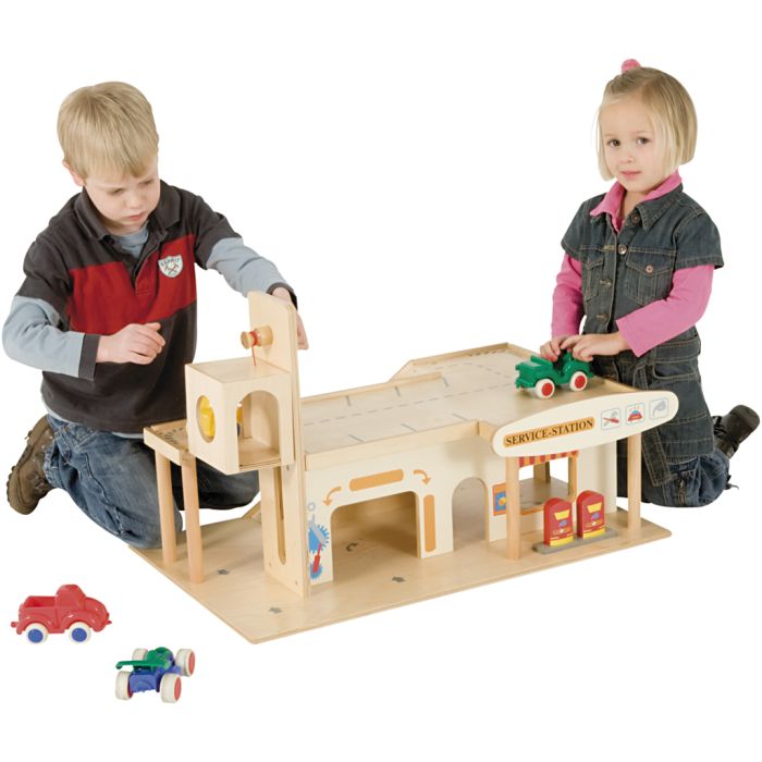 Educo Garage, stl. 77x50x47 cm, 1 st.