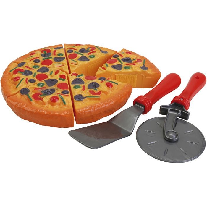 Matvaror Pizzaset, 8 delar/ 1 set