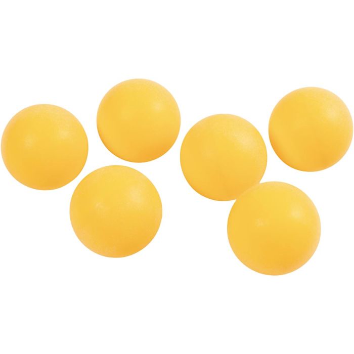 Bordtennisboll 6-pack, 6 st./ 1 förp.