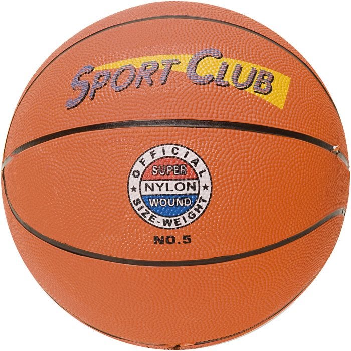 Basketbollsats. 6 st., nr. 5, 6 st./ 1 set