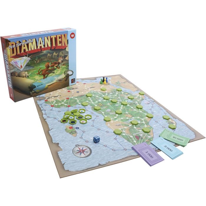 Den försvunna diamanten, SE, 1 st.