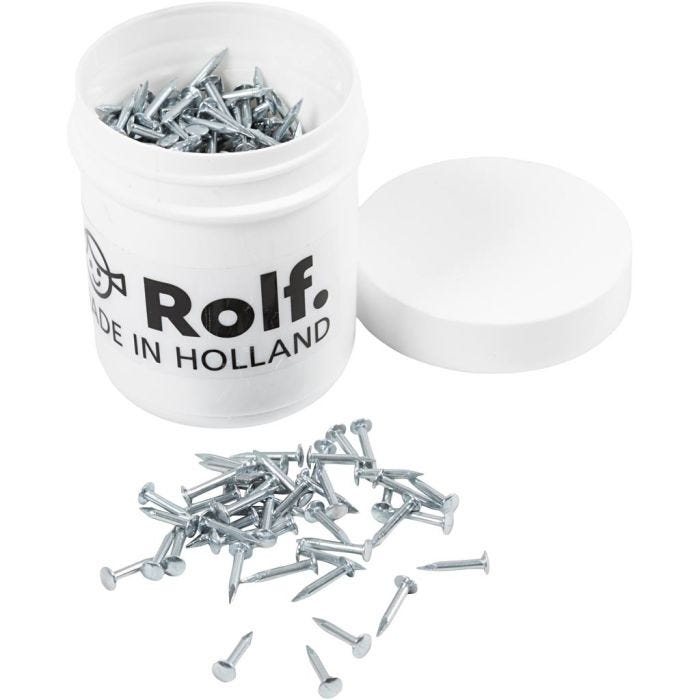 Spikar till hammarmosaik, L: 11 mm, 1 förp.