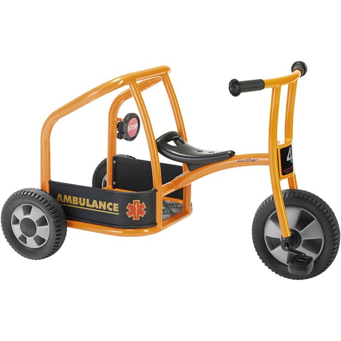 Winther Circleline Ambulans, H: 61 cm, L: 97 cm, B: 59 cm, 1 st.