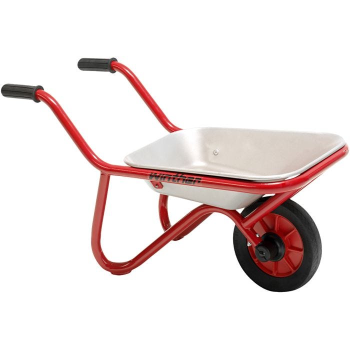 Winther Viking Skottkärra 1 hjul, H: 44 cm, L: 82 cm, B: 39 cm