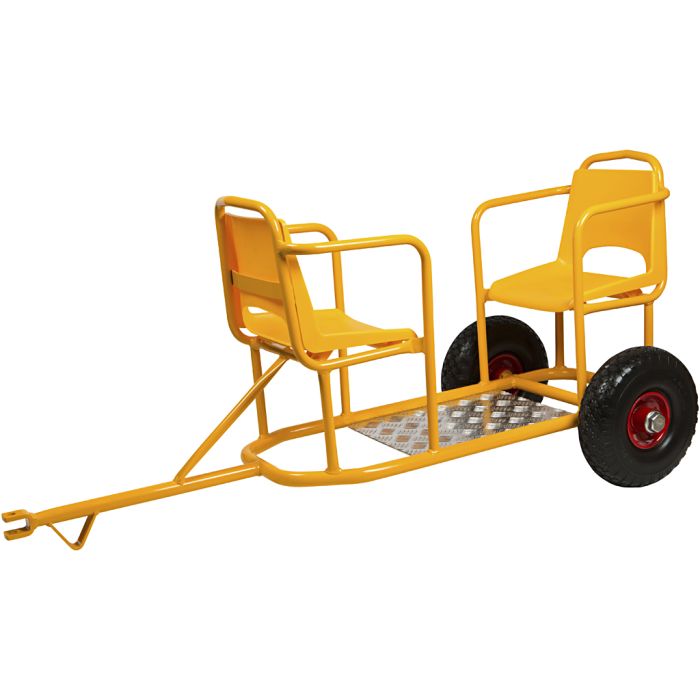 RABO Moon-Car Trolley, H: 68 cm, L: 136 cm, B: 58 cm, gul, 1 st.