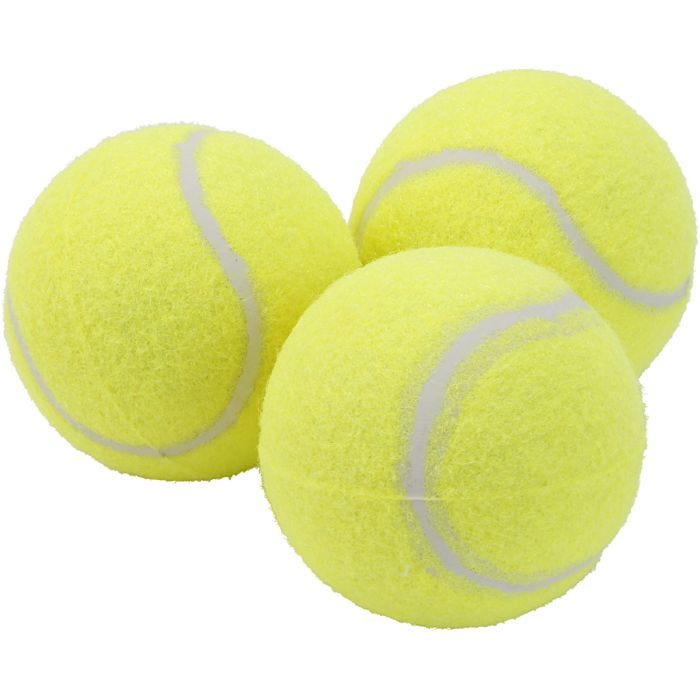 Tennisbollar, gul
