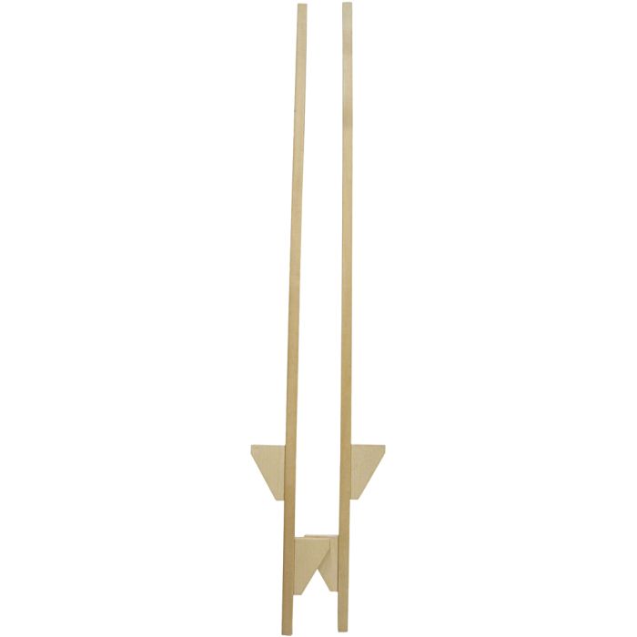 Styltor i trä, H: 180 cm, 2 st./ 1 set