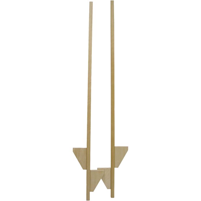 Styltor i trä, H: 140 cm, 6 st./ 1 förp.