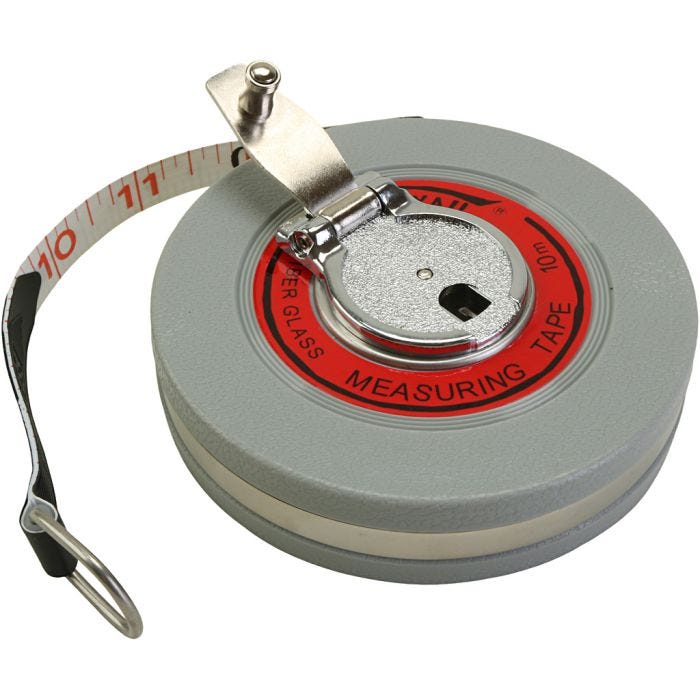 Freemans måttband, L: 10 M, 1 förp.