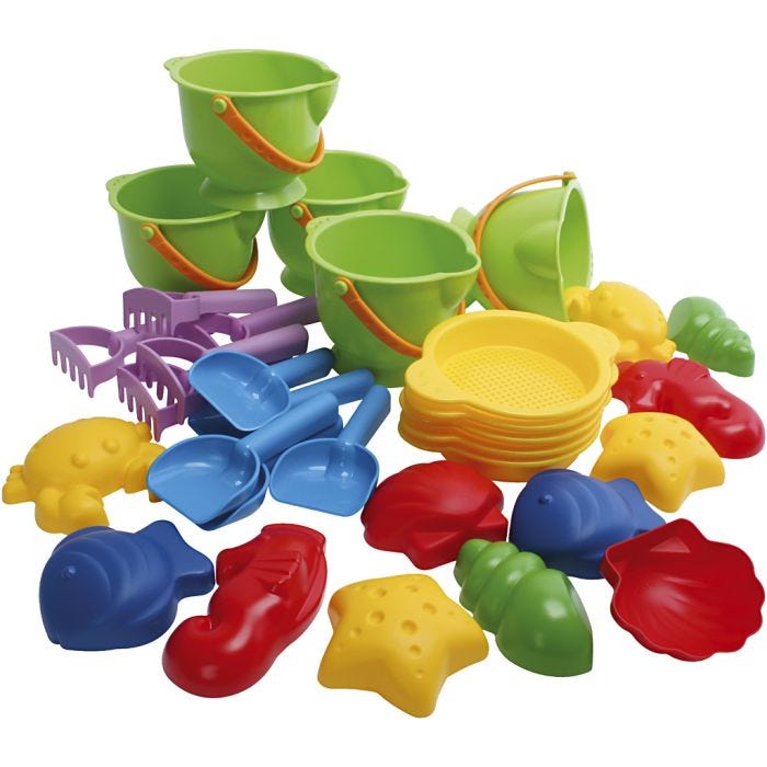 Sandset, 30 delar/ 1 set