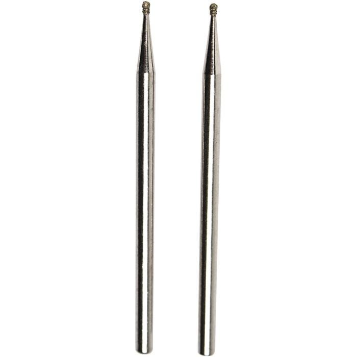 Diamantstift, stl. 1,0 mm, 2 st./ 1 förp.