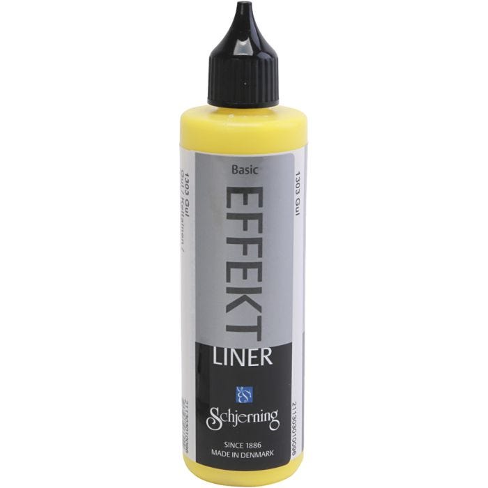 Effektliner, gul, 100 ml/ 1 flaska