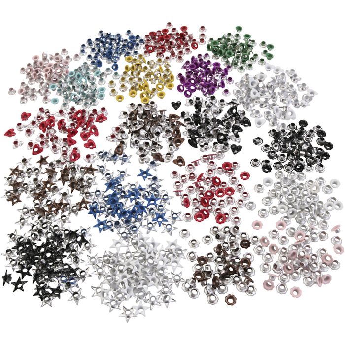 Minisnörringar, 1000 st./ 1 påse