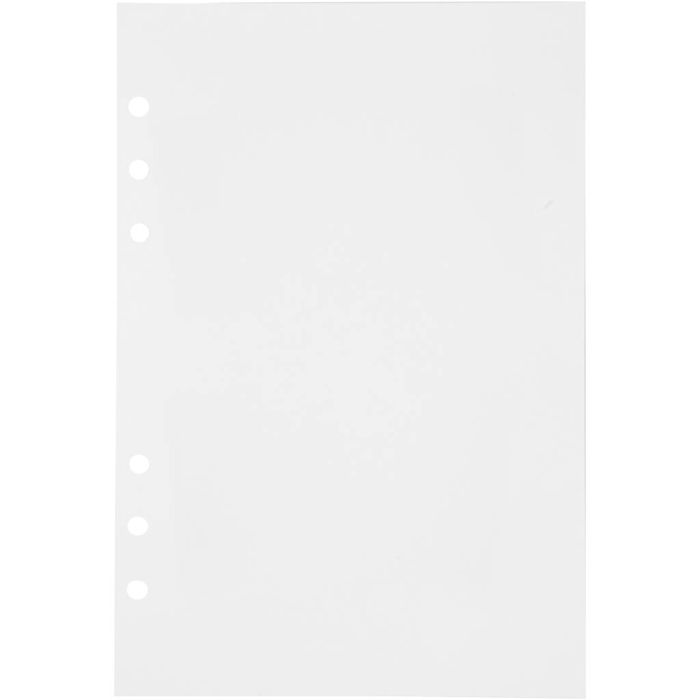 Notatpapper, stl. 142x210 mm, Antal sidor 36, 120 g, vit, 1 st.