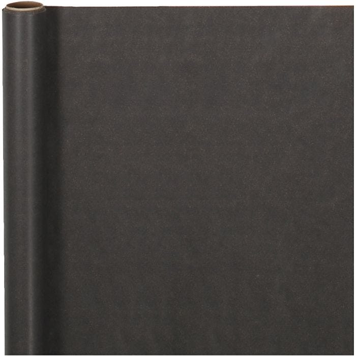 Presentpapper, B: 50 cm, 60 g, svart