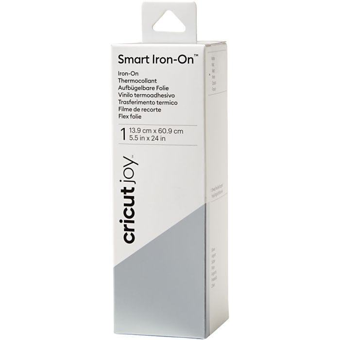 Cricut Joy Smart Iron-On, stl. 14x60 cm, silver, 1 st.