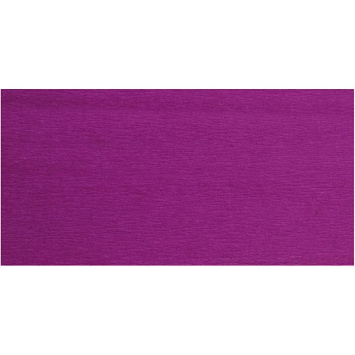 Kräppapper, ark 50x250 cm, violet, 10 ark/ 1 förp.