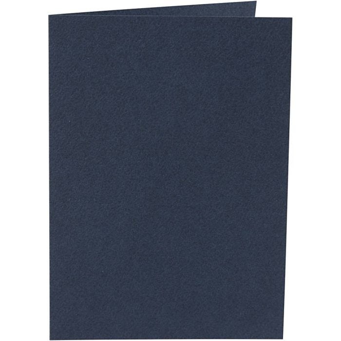 Kort, kortstl. 10,5x15 cm, 220 g, blå, 10 st./ 1 förp.