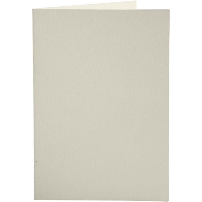 Kort, kortstl. 10,5x15 cm, råvit, 10 st./ 1 förp.