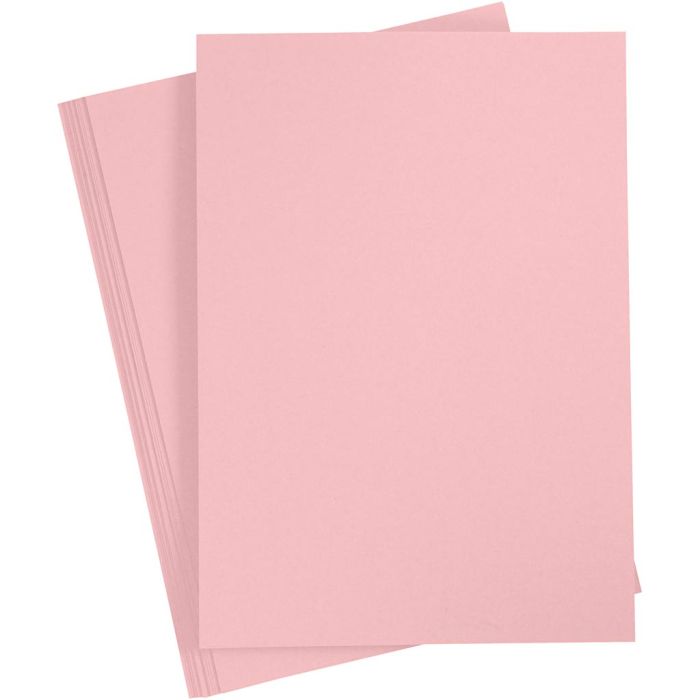 Papper, A4, ark 210x297 mm, 80 g, ljusröd, 20 st./ 1 förp.