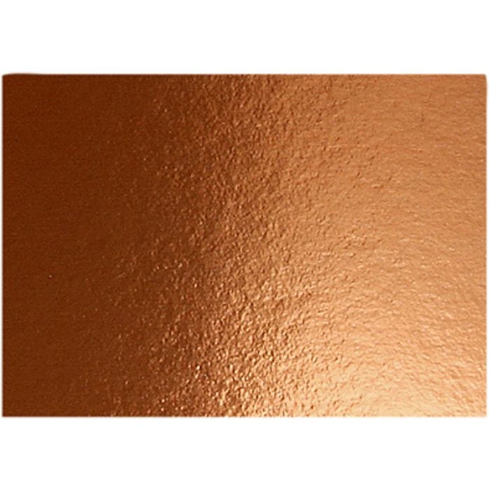 Metallkartong, A4, ark 210x297 mm, 280 g, koppar, 10 ark/ 1 förp.