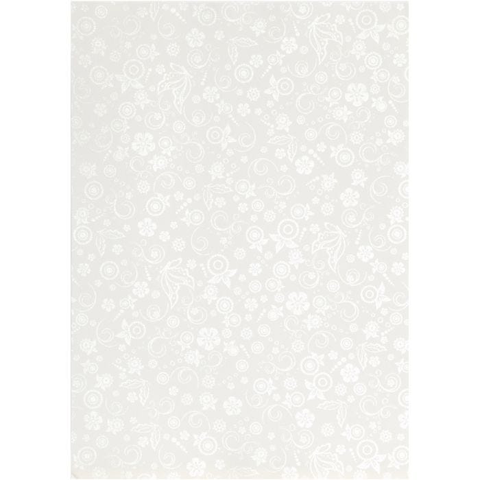 Papper, A4, ark 210x297 mm, 80 g, råvit, 20 ark/ 1 förp.