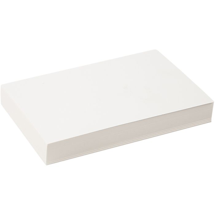 Akvarellpapper, A5, ark 148x210 mm, 200 g, vit, 100 ark/ 1 förp.