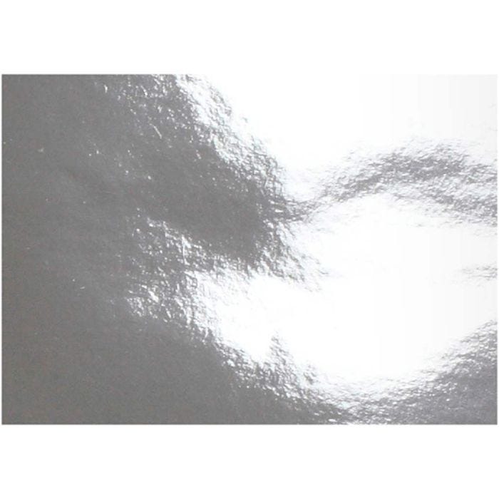 Metallpapper, A4, ark 210x297 mm, 120 g, silver, 10 ark/ 1 förp.