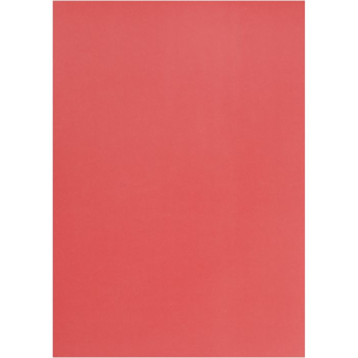 Vellumpapper, A4, ark 210x297 mm, 100 g, röd, 10 ark/ 1 förp.