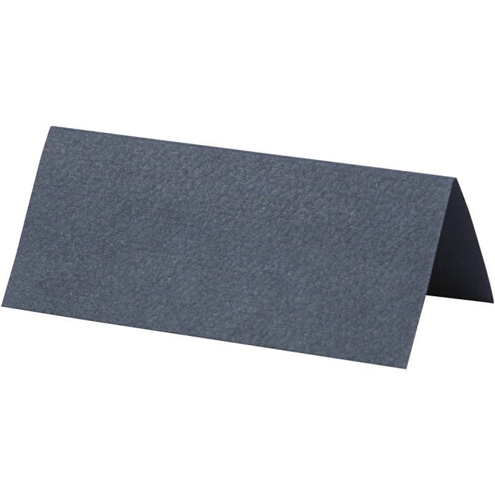 Placeringskort, stl. 9x4 cm, 220 g, blå, 20 st./ 1 förp.