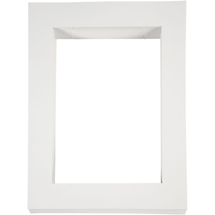 Passepartoutramar, A4, stl. 28,5x37 cm, 500 g, vit, 100 st./ 1 förp.
