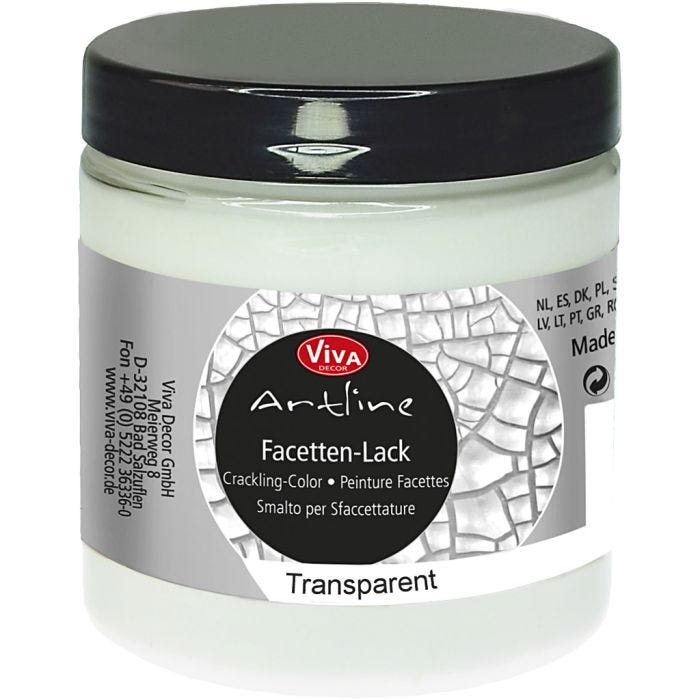 Facetten lack, transparent, 250ml/ 1 burk