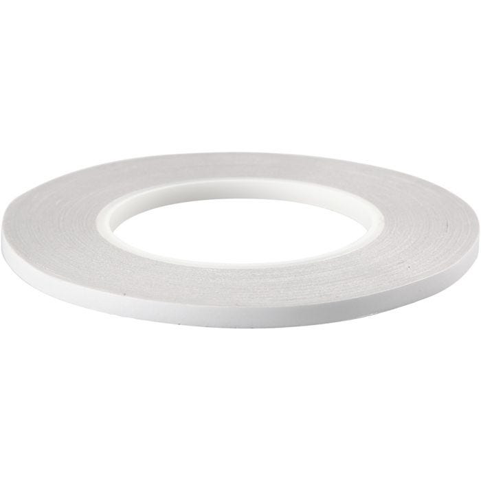 Dubbelhäftande Tejp, B: 6 mm, 6x50m/ 1 förp.