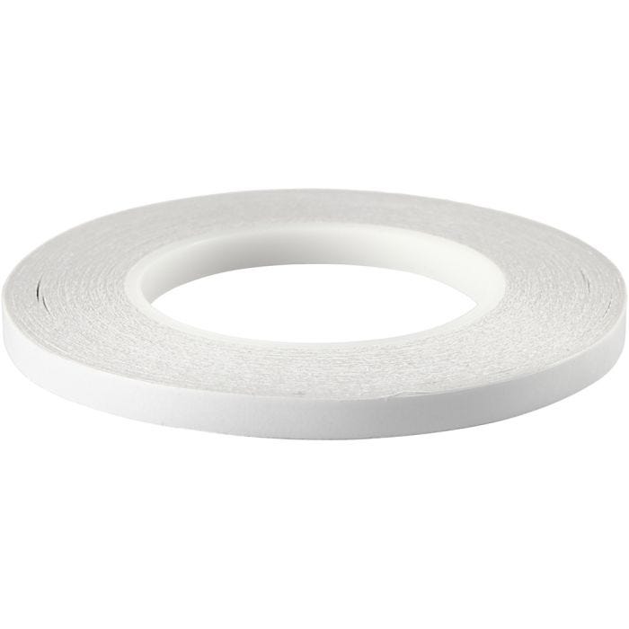 Dubbelhäftande Tejp, B: 9 mm, 6x50 m/ 1 förp.