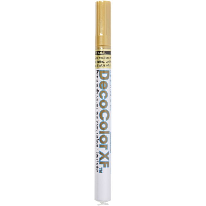 Dekorationstusch, spets 0,8 mm, guld, 1 st.