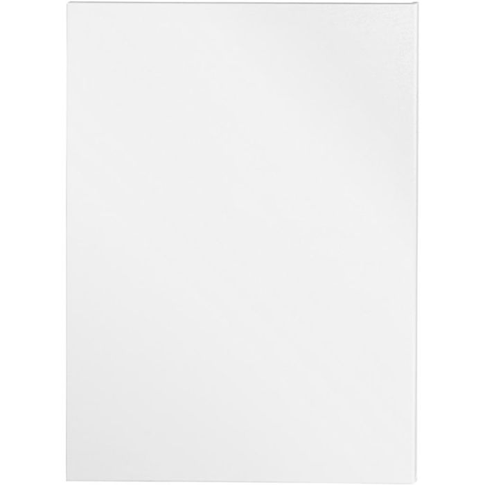 Målarduk, D: 1.6 cm, stl. 60x80 cm, 360 g, vit, 5 st./ 1 förp.