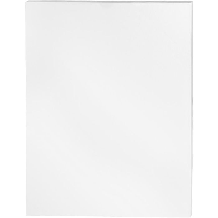 Målarduk, D: 3,7 cm, stl. 70x90 cm, 360 g, vit, 5 st./ 1 förp.
