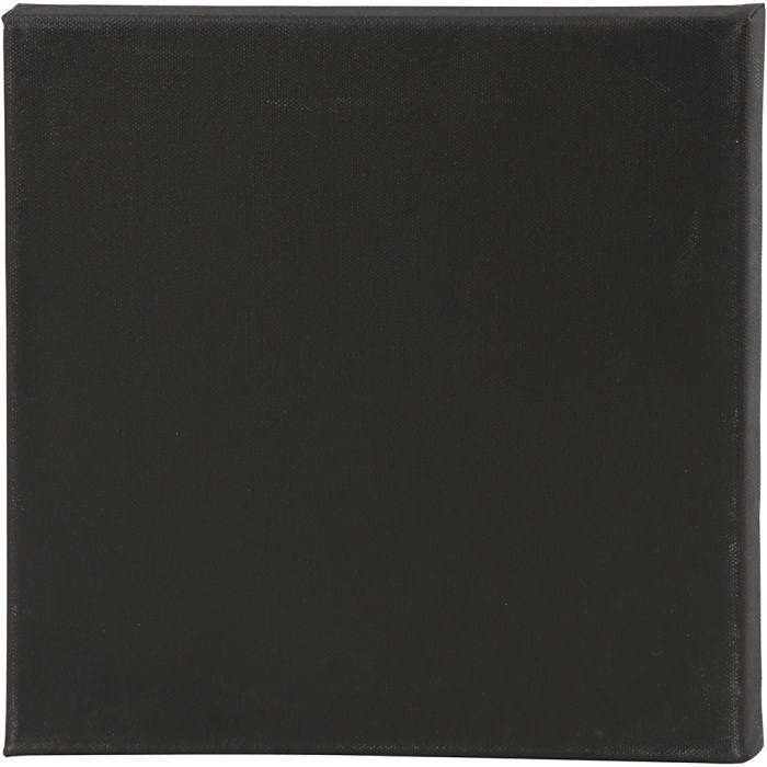 Målarduk, stl. 30x30x1,6 cm, 360 g, svart, 1 st.