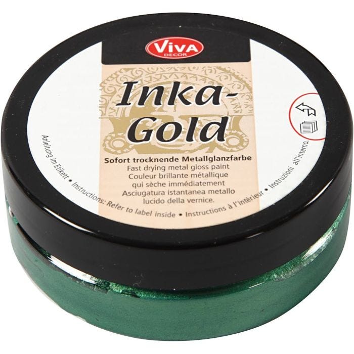 Inka Gold, emerald , 50ml/ 1 burk