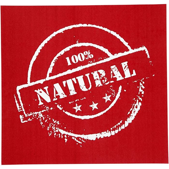 Screen stencil, Natural, 20x22 cm, 1 ark
