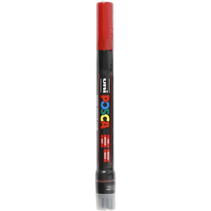 Posca Marker , spets 1-10 mm, röd, 1 st.