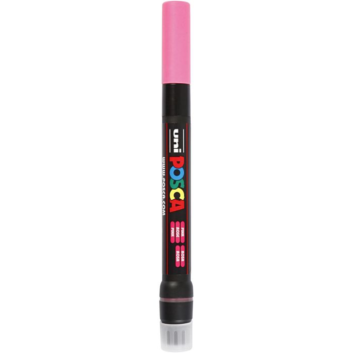 Posca Marker , spets 1-10 mm, rosa, 1 st.