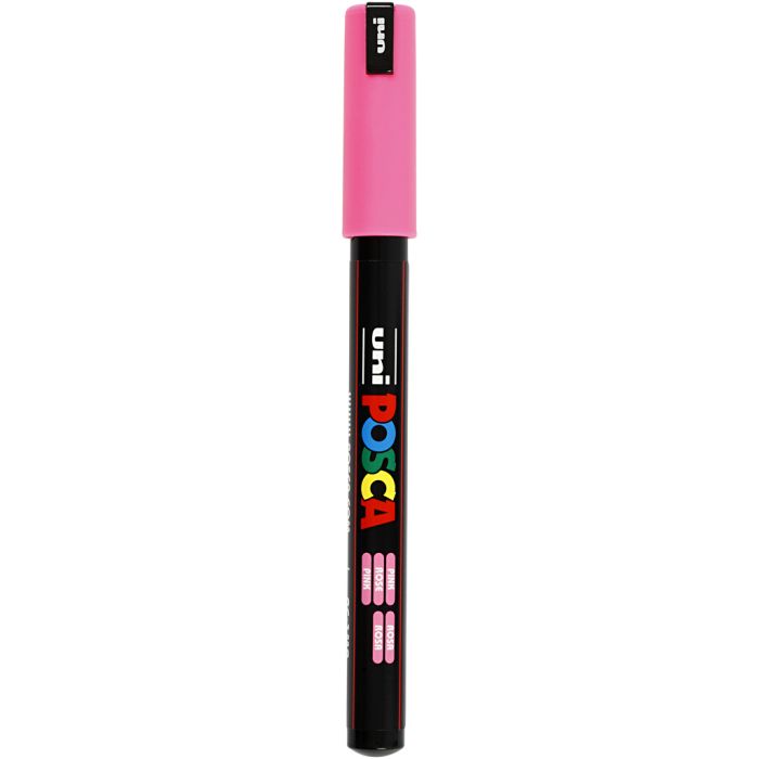 Posca Marker , spets 0,7 mm, rosa