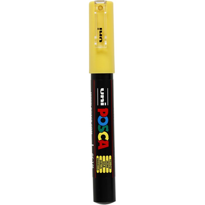 Posca Marker , spets 0,7 mm, gul