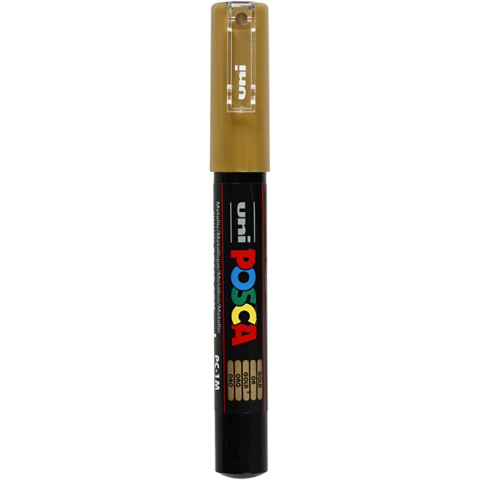 Posca Marker , spets 0,7 mm, guld