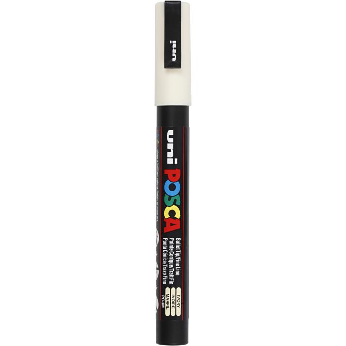Posca Marker , spets 0,9-1,3 mm, elfenben