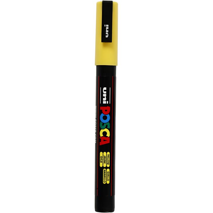 Posca Marker , spets 0,9-1,3 mm, gul