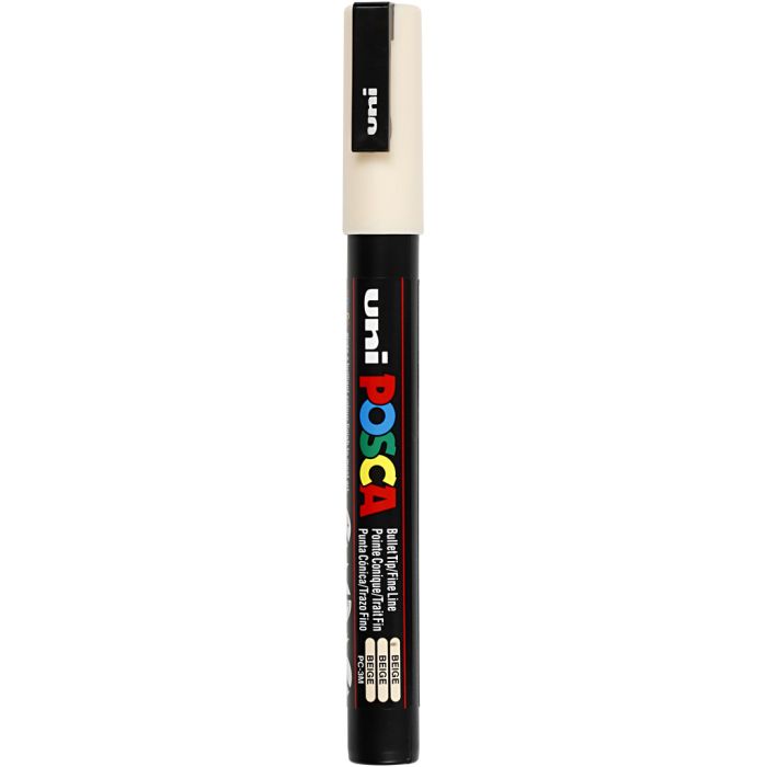 Posca Marker , spets 0,9-1,3 mm, beige
