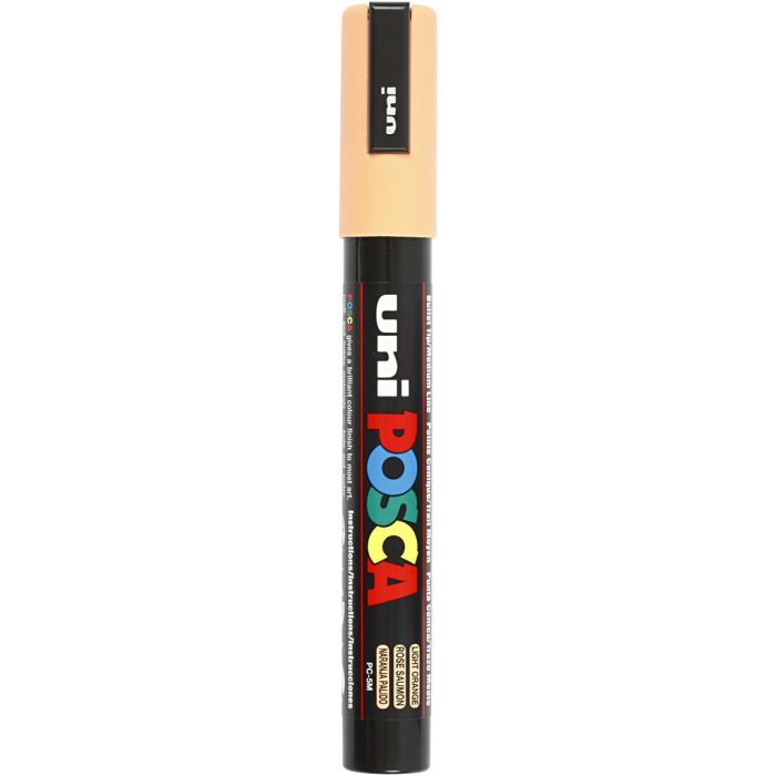 Posca Marker , spets 2,5 mm, pale orange
