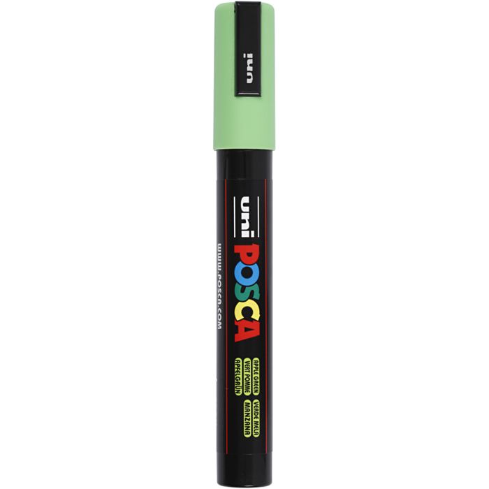 Posca Marker , nr. PC-5M, spets 2,5 mm, apple green, 1 st.